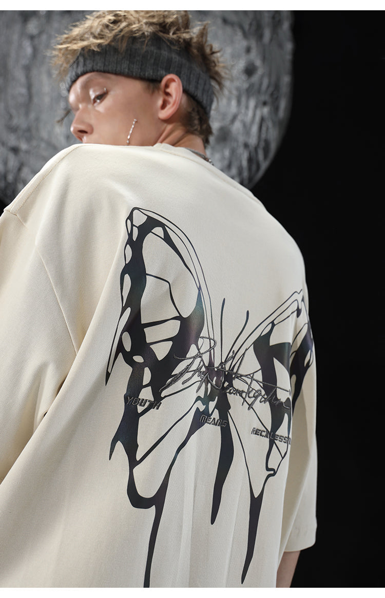 BJHG 3M Reflective Butterfly Tee