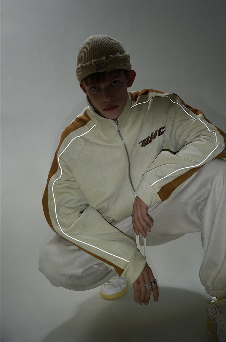 BJHG 3M Suede Track Jacket