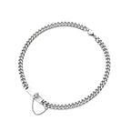 GUUKA "Lightning Bar" Double Chain Necklace