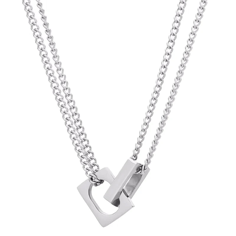 HEIMA Double Chain Necklace