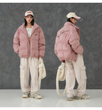 BJHG Suede Puffer Jacket
