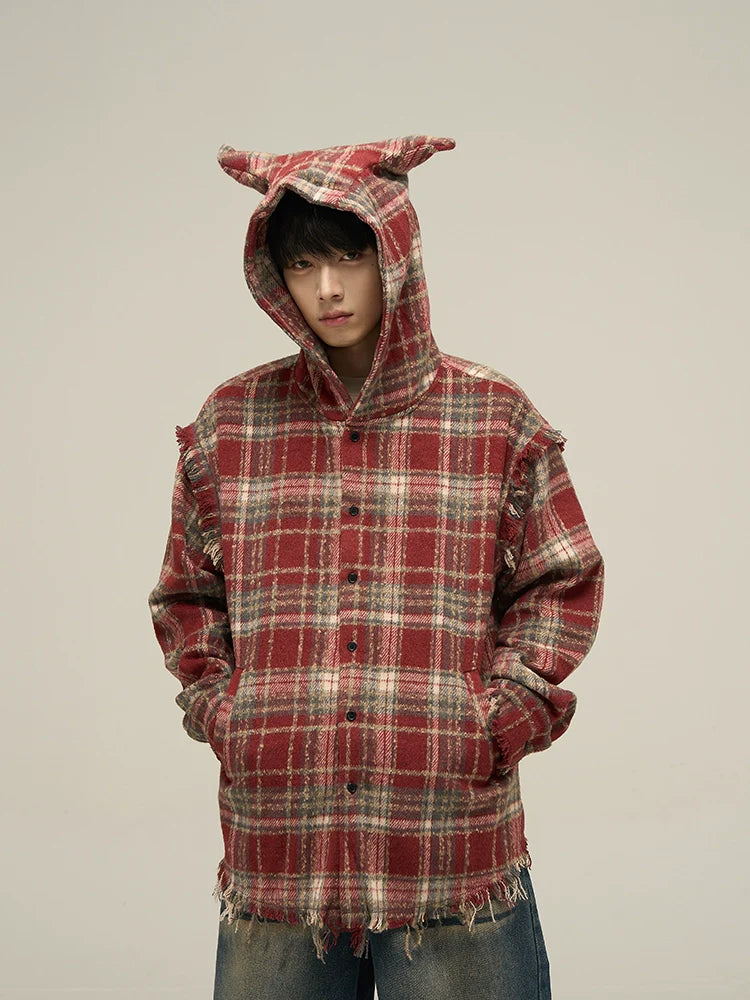 HJK Exclusive Hooded Devil Flannel