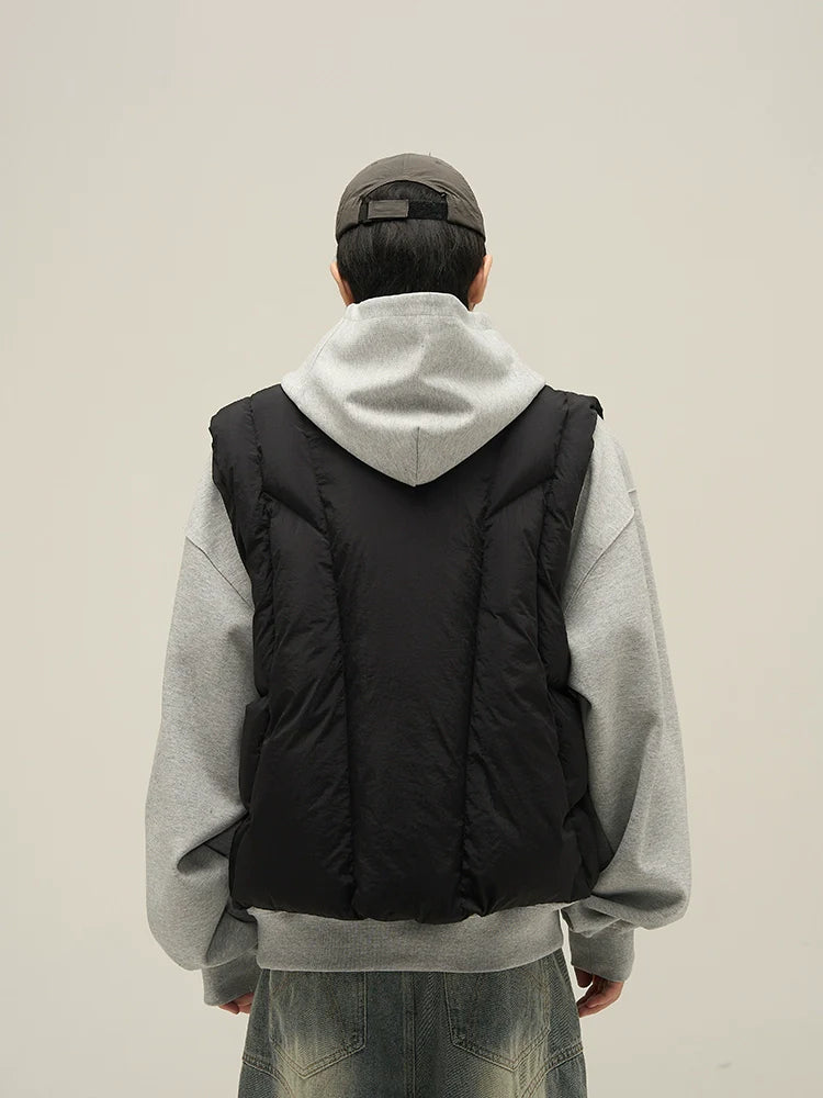 Paneled Puffer Vest