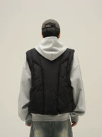 Paneled Puffer Vest