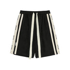 BJHG Velour Wideleg Lounge Shorts