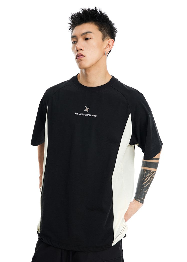 BJHG Curve Contrast Tee