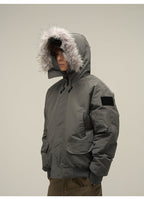 WLNEXT Faux-Fur Trimmed Parka Jacket