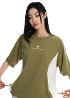 BJHG Curve Contrast Tee
