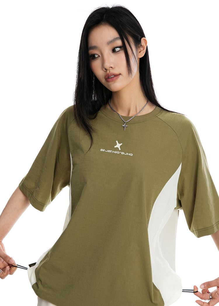 BJHG Curve Contrast Tee