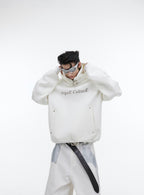 CulturE Silver-Studded Logo Hoodie