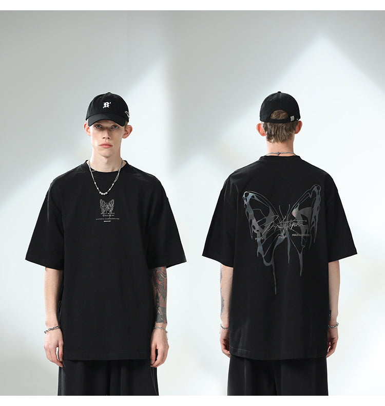 BJHG 3M Reflective Butterfly Tee
