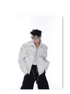 CulturE Pin-Buckle Biker Jacket