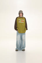 MASONPRINCE "1990" Contrast Long Sleeve