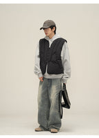 Paneled Puffer Vest