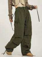 CTB Pleated Baggy Cargo Pants