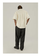 EMPTY REFERENCE Off-White Button-Up Shirt