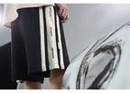 BJHG Velour Wideleg Lounge Shorts