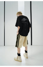 BJHG Velour Wideleg Lounge Shorts