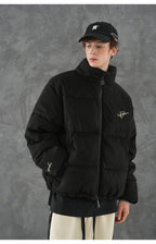 BJHG Suede Puffer Jacket
