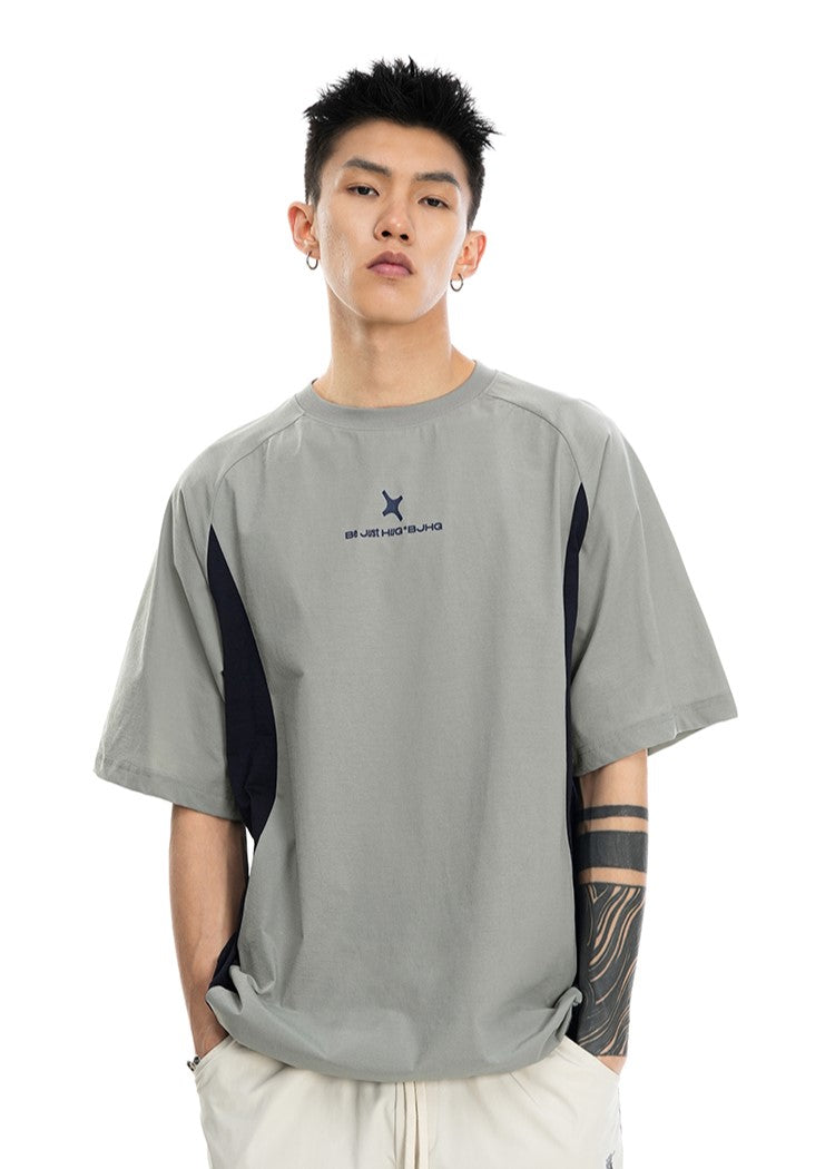 BJHG Curve Contrast Tee