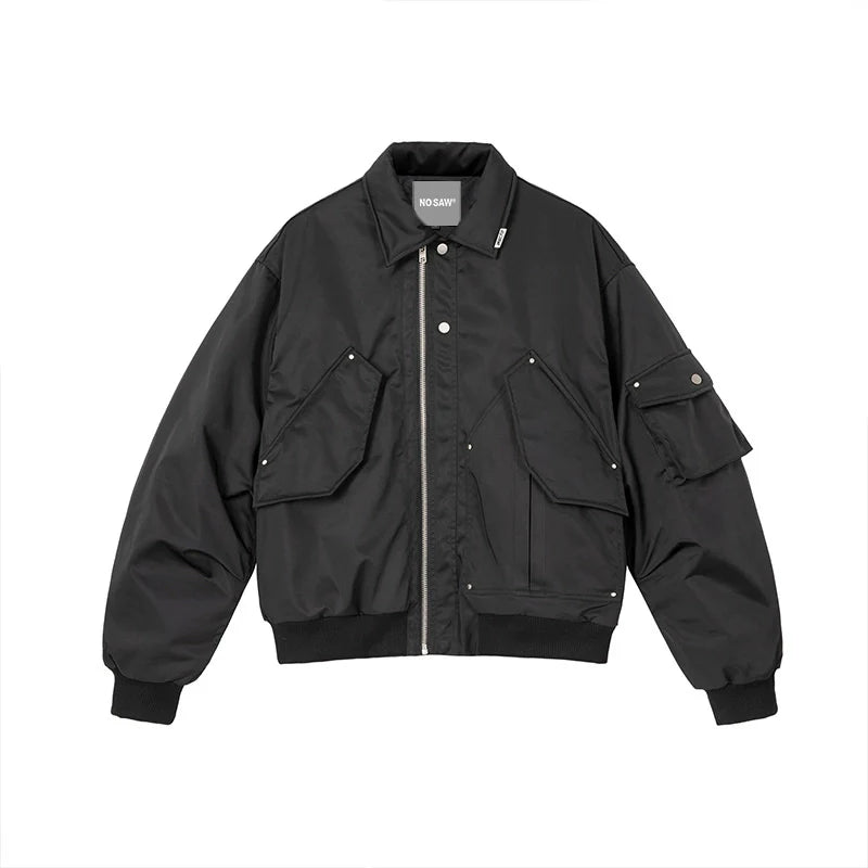 NOSAW Studded Flight Jacket