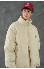 BJHG Suede Puffer Jacket
