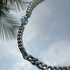 WLNEXT Round Chain Pearl Necklace
