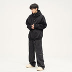 HJK Exclusive Double Panel Hooded Zip Jacket