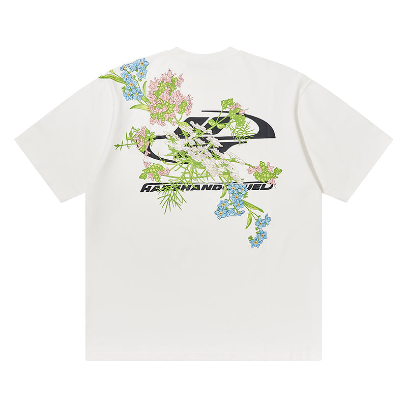 HARSH and CRUEL Embroidered "Bloom" Tee