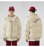 BJHG Suede Puffer Jacket