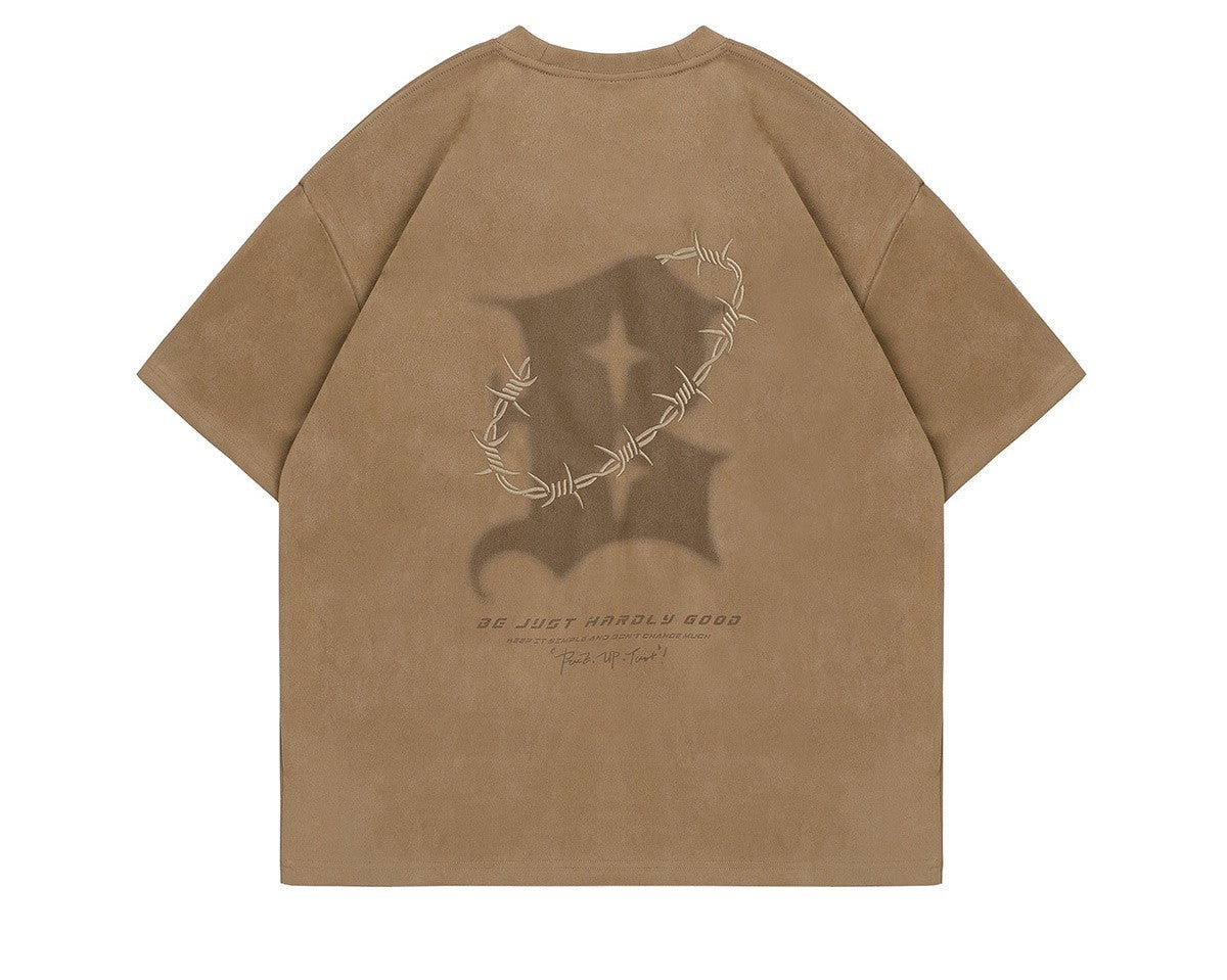 BJHG "Thorns" Suede Tee