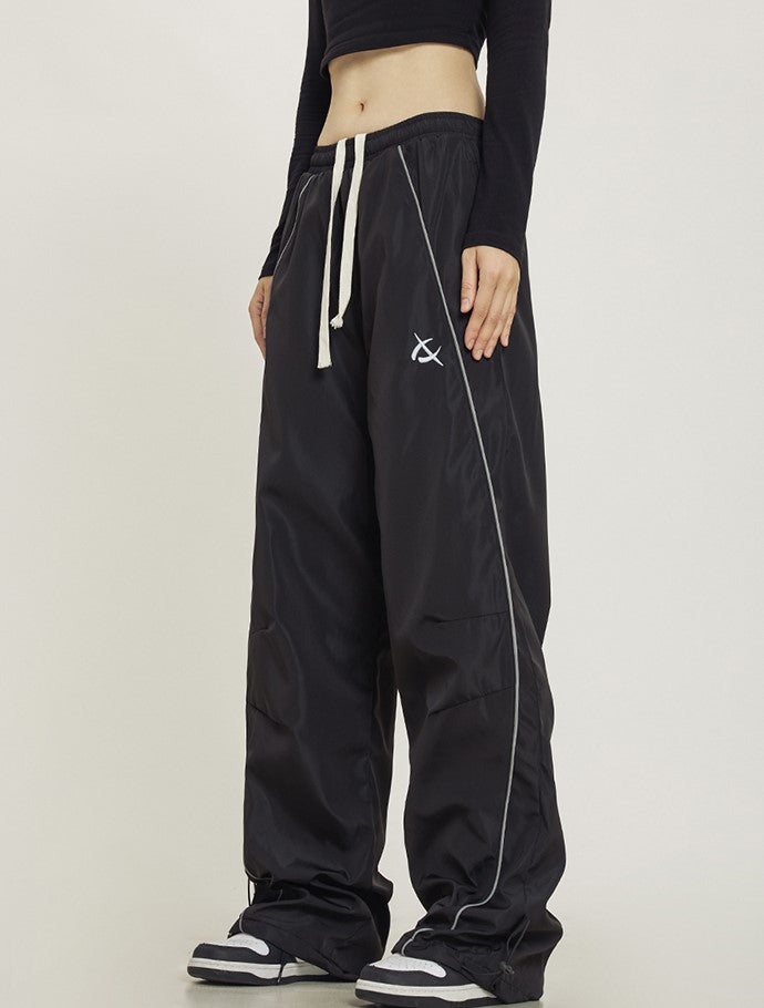 CTB Wide-Leg Track Pants