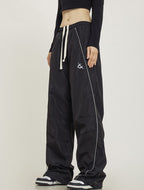 CTB Wide-Leg Track Pants