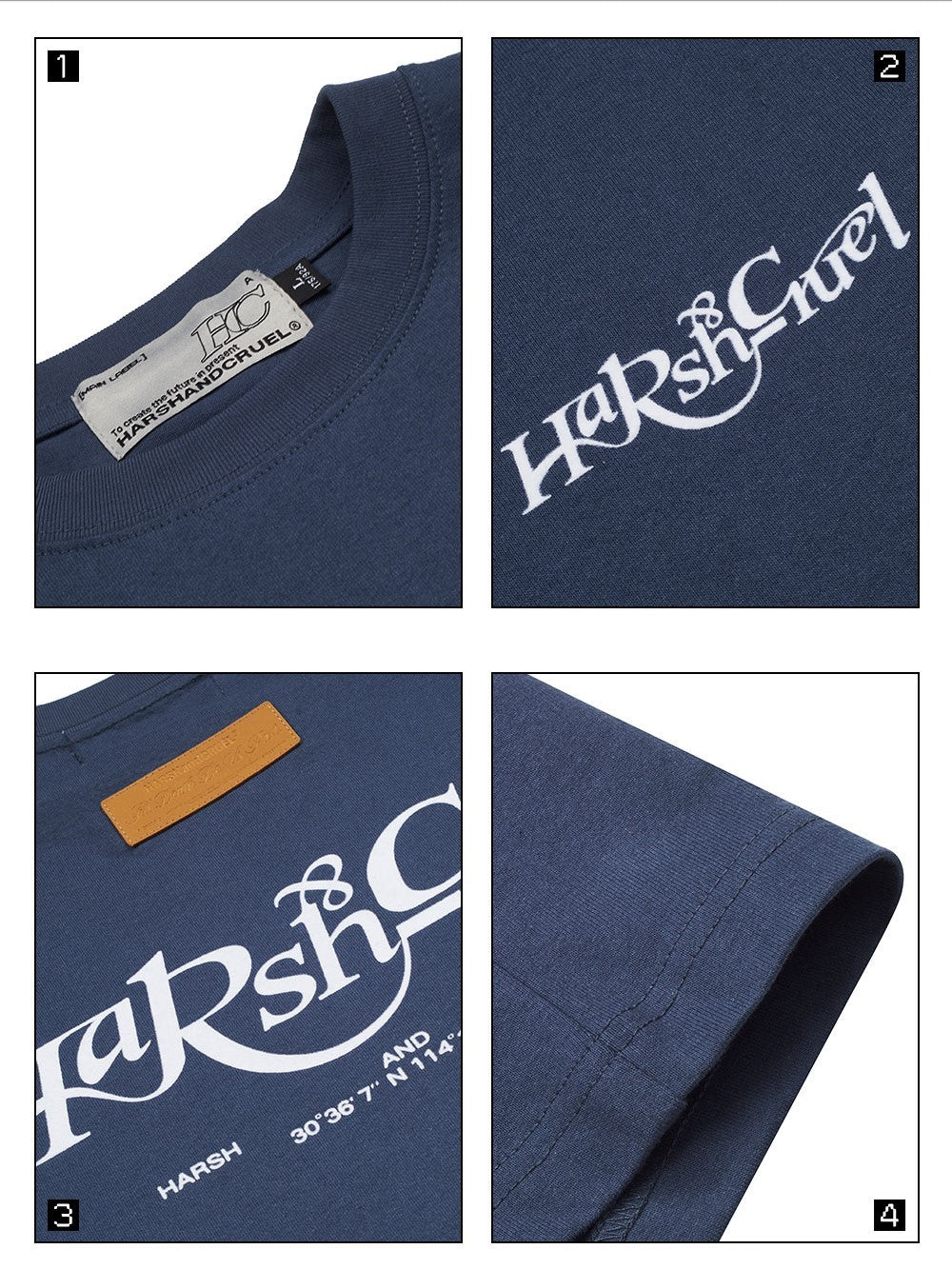 HARSH and CRUEL Logo Tee