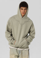 JHYQ Thorn Collar Hoodie