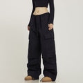 CTB Monochrome Baggy Cargo Pants