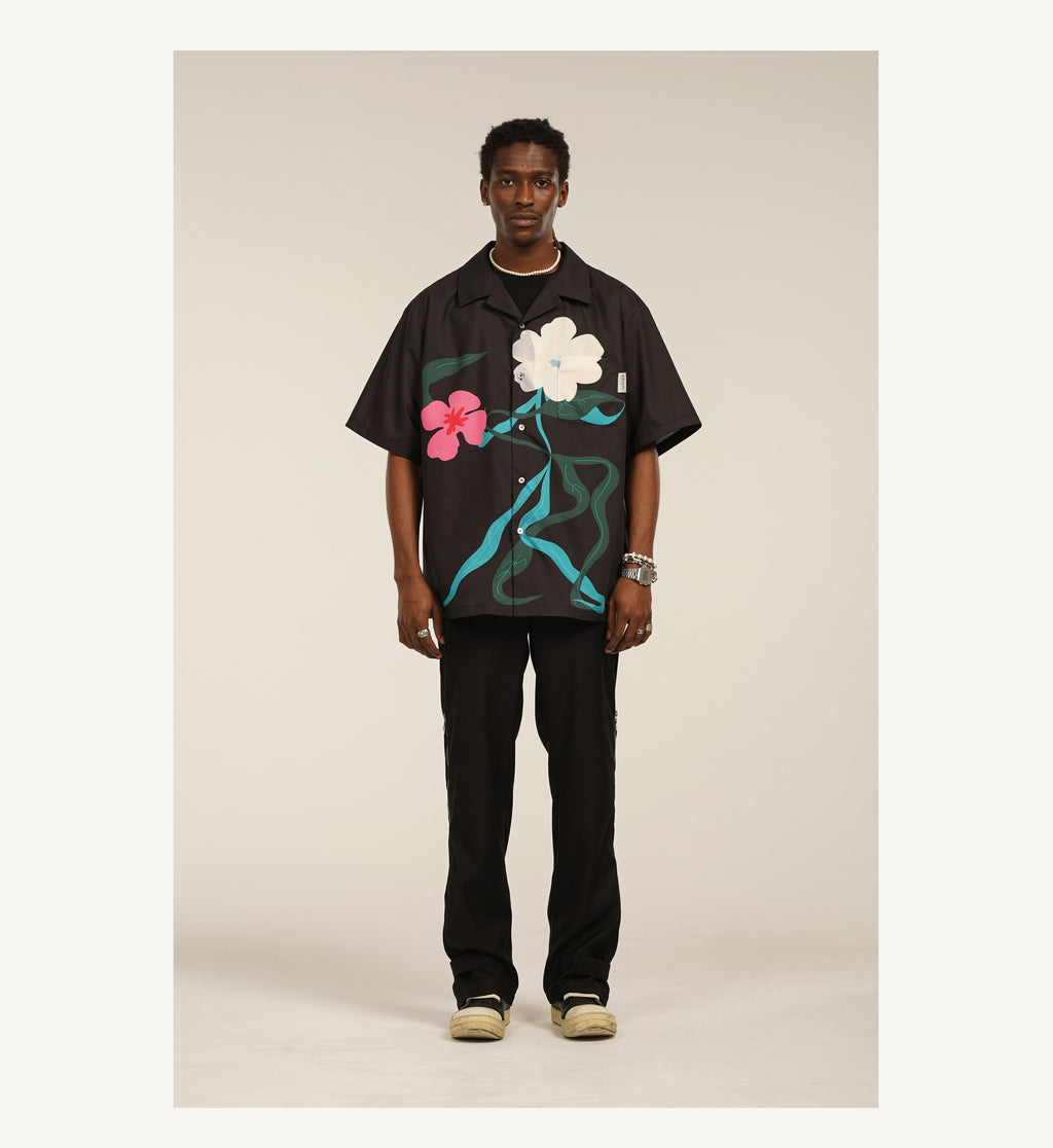 EMPTY REFERENCE "Inflorescence" Button-Up Shirt
