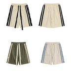 BJHG Velour Wideleg Lounge Shorts