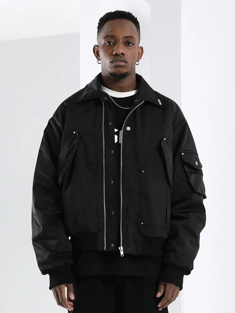 NOSAW Studded Flight Jacket