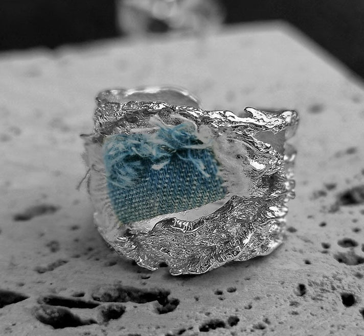 ILLuSoRy Denim Inlay Ring