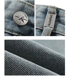 BJHG Star Spike Washed Denim Jeans