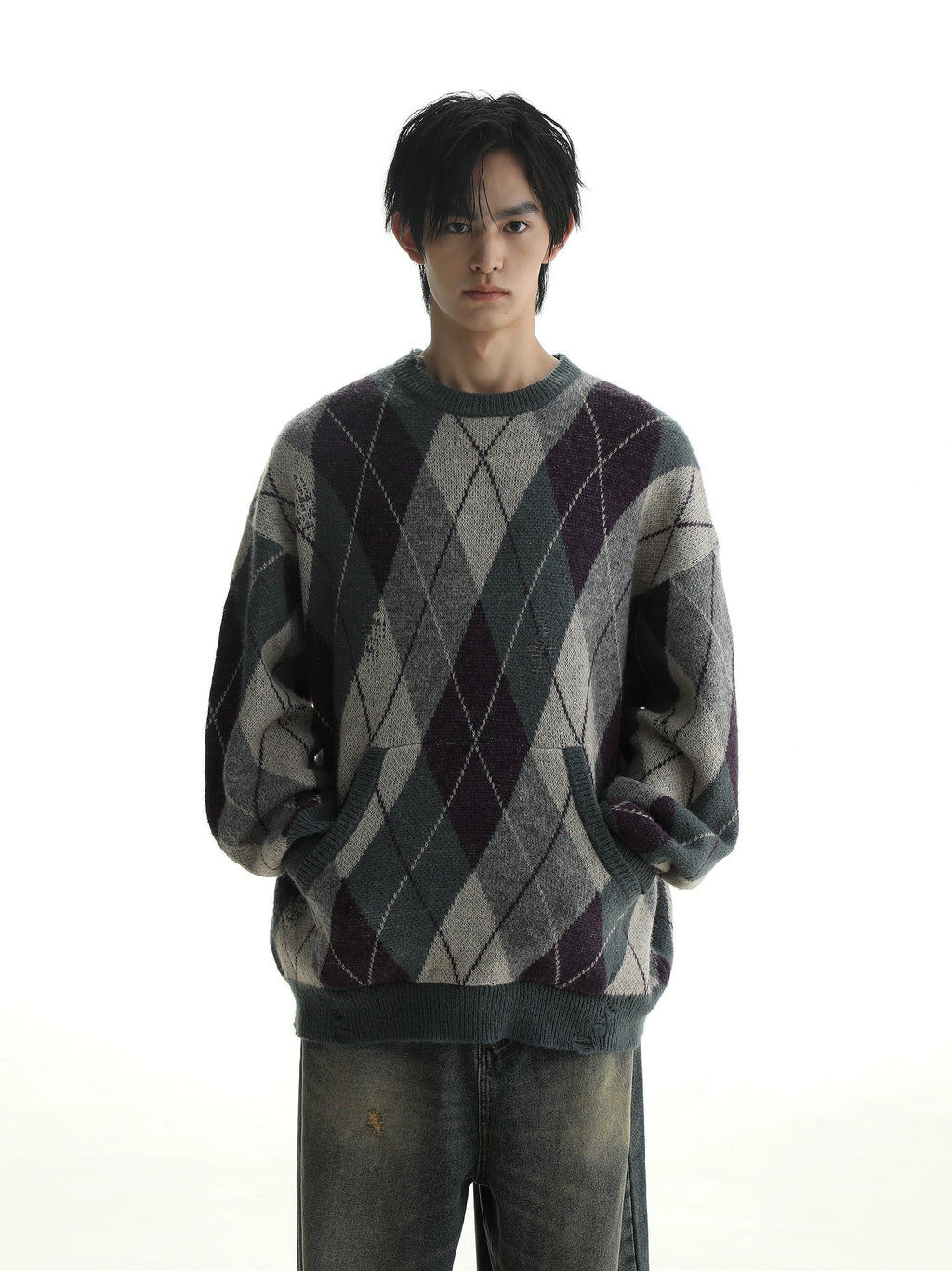 MASONPRINCE Argyle Sweater