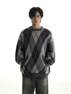 MASONPRINCE Argyle Sweater