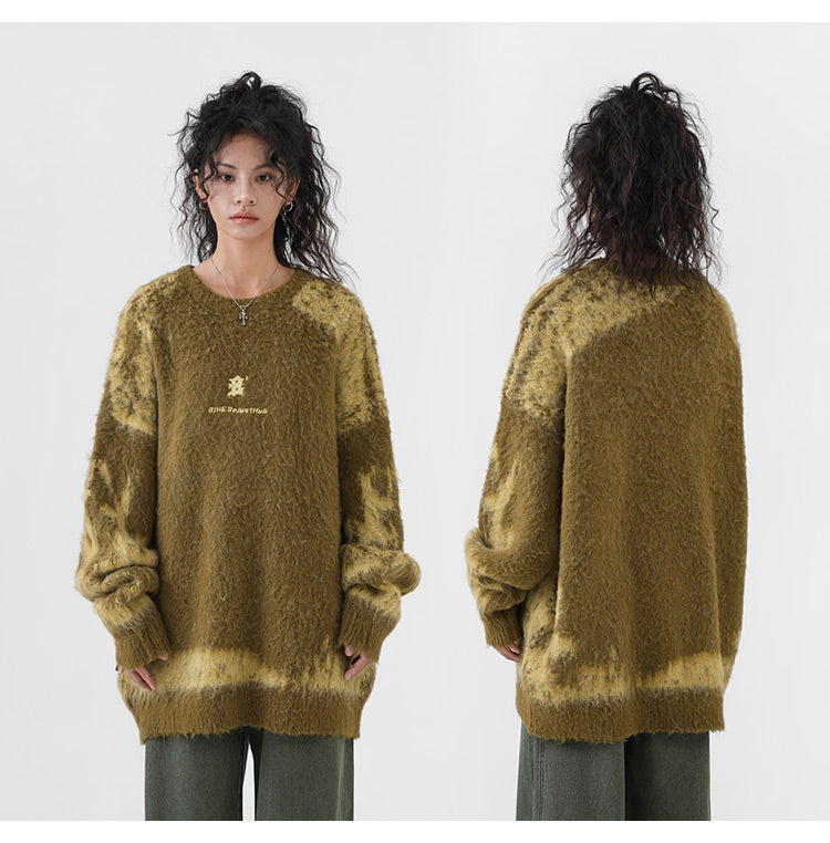 BJHG Textured Jacquard Sweater