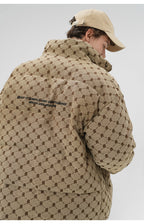 BJHG Monogram Print Puffer Jacket