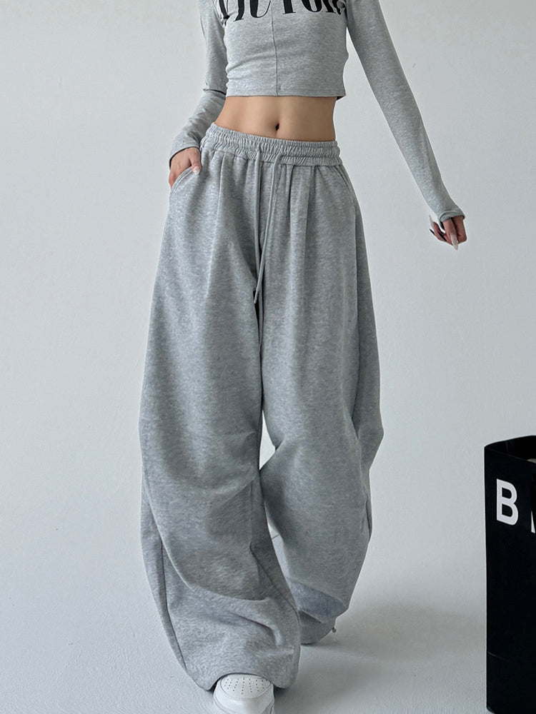 HJK Exclusive Oversized Uncuffed Sweatpants