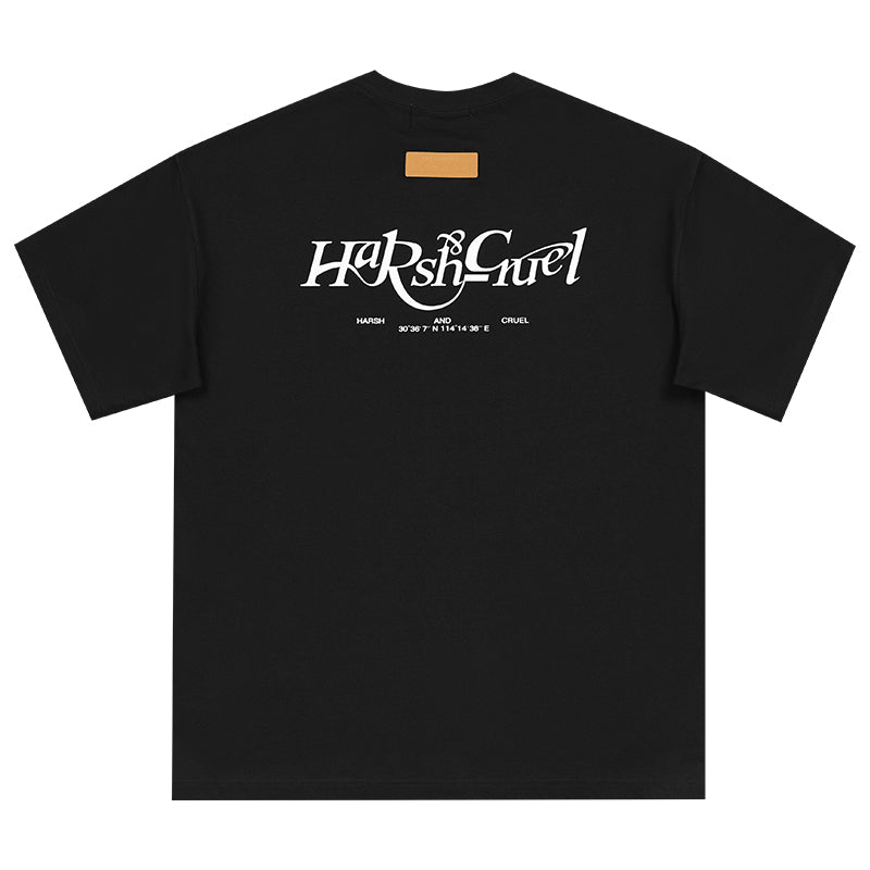 HARSH and CRUEL Logo Tee