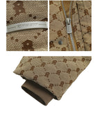 BJHG Monogram Print Puffer Jacket