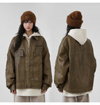 BJHG Vintage Motorcycle Jacket