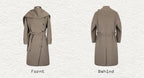 KREATE Avant-Garde Modular Wool Overcoat